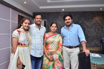 Pawan Kalyan At Andhra Prabha Office Ganesh Pooja
